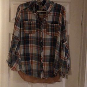 Flannel top
